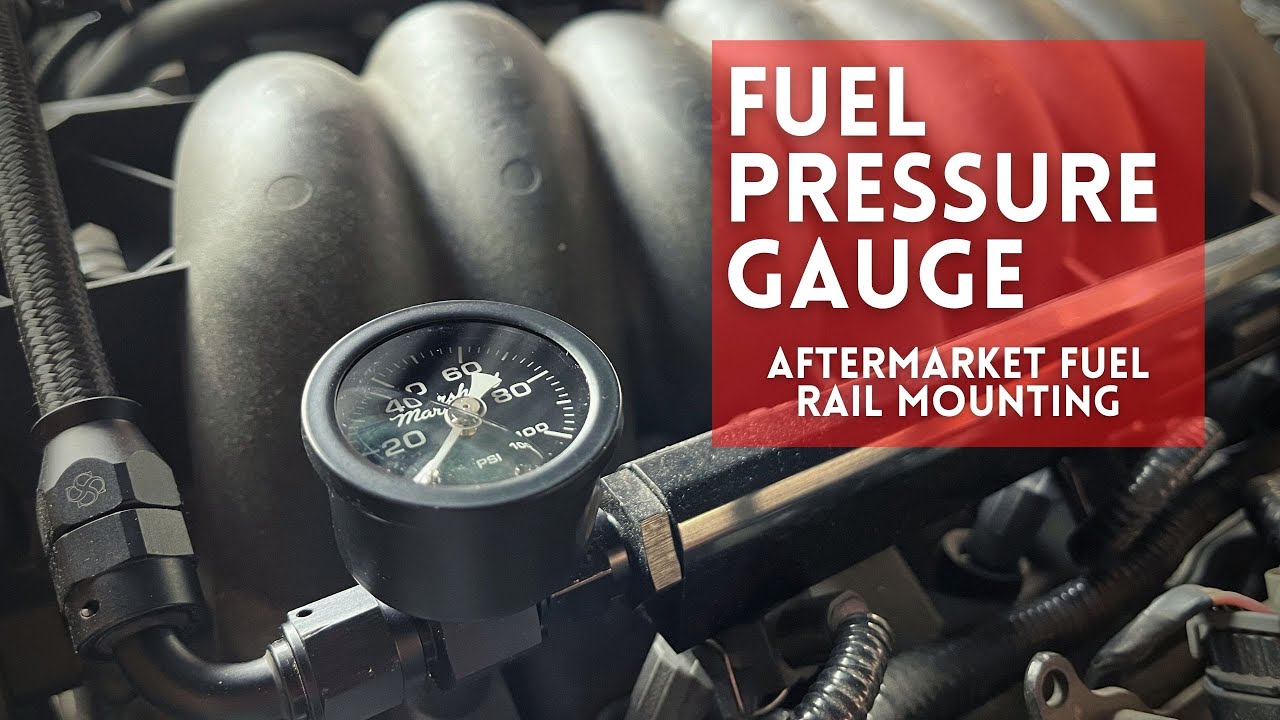 Installing A Fuel Pressure Gauge On An Aftermarket Fuel Rail - LS Swap 