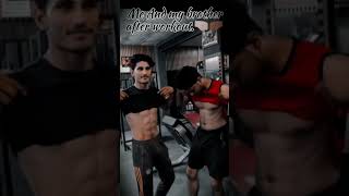 ?♨️2 brother after tha workout fitnfitness shot shorts viralvideo ??motivation foryou trend_