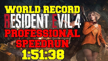 Resident Evil 4 Remake Professional Speedrun 1:51:38 (World Record)