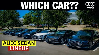 Какая машина ПОДХОДИТ ВАМ?? | Модельный ряд Audi Sedan 2020 года