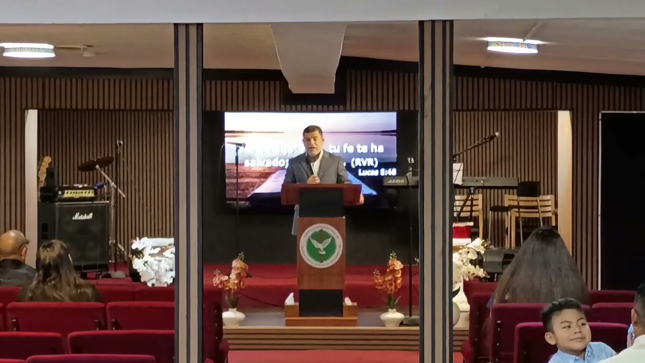 Domingo 1 de marzo, culto evangelistico Predicación.