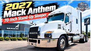 2027 Mack Anthem 70-Inch Stand-Up Sleeper REVEALED! 🔥 Engine, Interior & Exterior