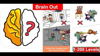 Brain Out    1  - 200 Levels