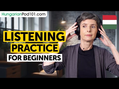 Hungarian Listening Comprehension for Beginners