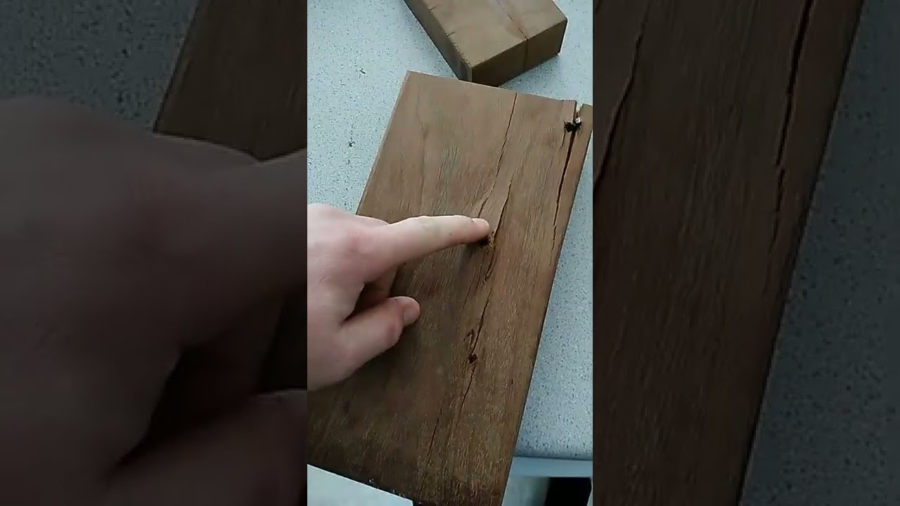 bullet proof wood ! Brazilian Ipe