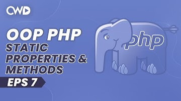 Static Properties & Methods In OOP PHP | Introduction To Object-Oriented PHP | PHP Tutorials