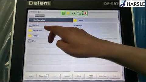 DELEM DA-58T Operation manual and Introduction for CNC Press brake machine (Important passwords)