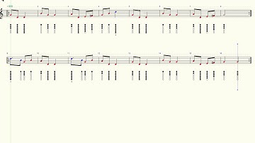Crosshand Polka - Folk Song - Tin Whistle - Tab Tutorial - Easy Beginner