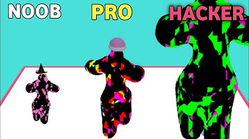 NOOB vs PRO vs HACKER - Jellyman Dash 3D