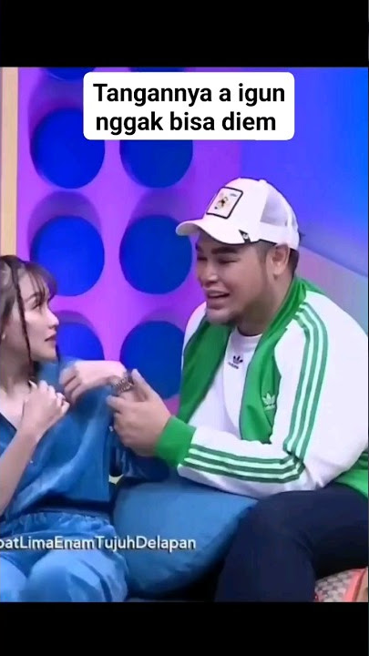 Ka Igun sih mainnya nyubit2 ayu kena omel ayu kan jadinya 😂 #ayutingting #ivangunawan #ayyigun