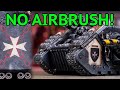 Painting a HUGE 40k Tank! WITHOUT AIRBRUSH!