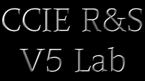 Setup of ESXi 5.1 CCIE R&S V5 Lab