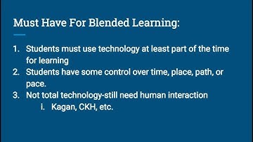 Differentiation and Blended Learning 1