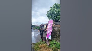 Lanjut pasang spanduk Jalan Poros Pinrang-Sidrap Ishak fatarik #funny #viral #short #shortvideo