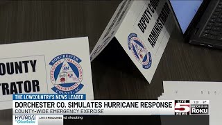 VIDEO: Dorchester Co. prepares for hurricanes with emergency exercise
