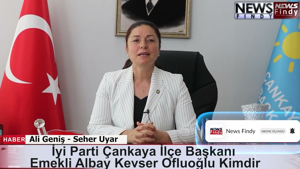 ⁣İyi Parti Çankaya İlçe Başkanı Emekli Albay Kevser Ofluoğlu Kimdir