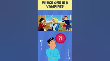 Who Is A Vampire?🤔 #riddles #enigma #puzzle #detectiveriddles #logic #braingames #viral #shorts