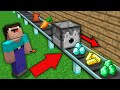 Minecraft NOOB vs PRO: HOW THIS DISPENSER TURN ANY ITEMS NOOB INTO TREASURE? Challenge 100% trolling