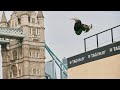 Skating on the river thames  london tag heuer stunt