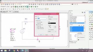 orcad pspice solved problem  based on transient analysis|| part15