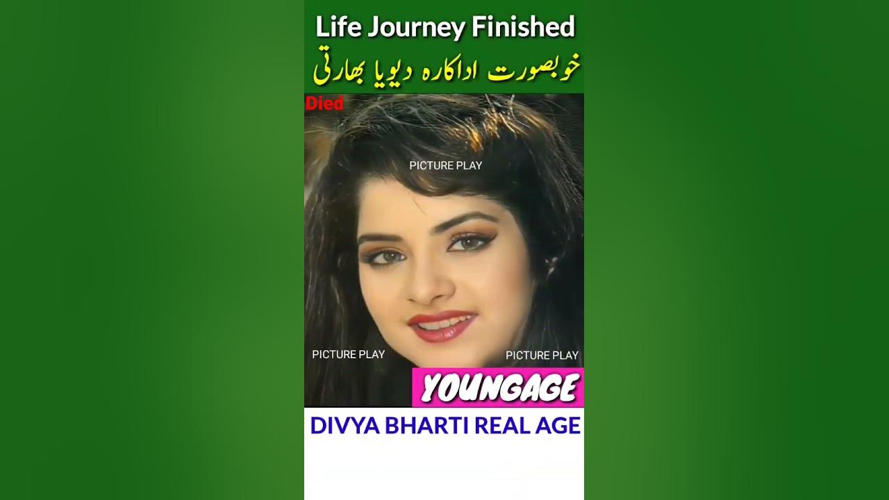 Divya Bharti Real Agebollywood Actress Divya Bhartilife Journeydivya Bharti Shortsdivya