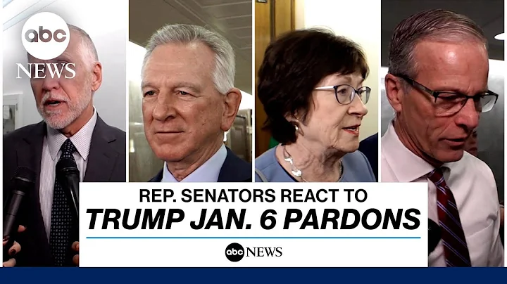 Republican senators react to Donald Trump's pardon of Jan. 6 rioters
