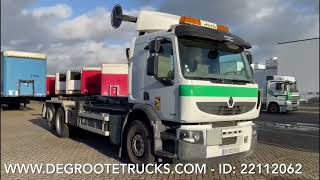 Degroote Trucks: Renault Premium Lander 430 DXi container truck for sale