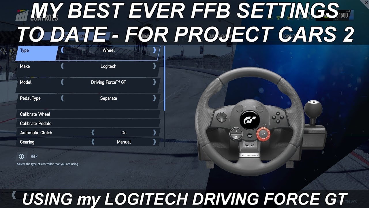 program Stratford på Avon tack Project Cars 2 | My ALTERNATE UPDATED FFB Settings for my LDFGT Wheel |  Plus G27 & G29 Users? - YouTube