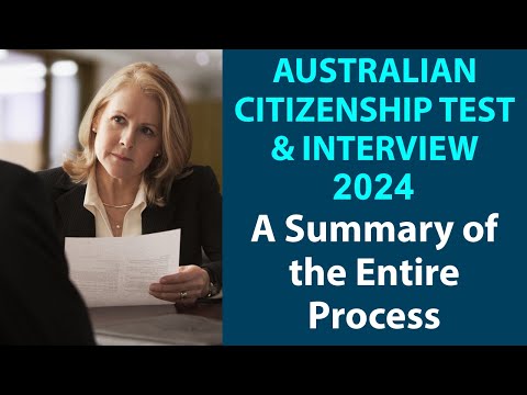Video: Hvad sker der, hvis du fejler statsborgerskabsprøven Australien?