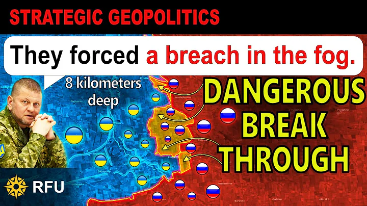 40,000 Russian troops penetrate defenses north of Huliaipole, creating major danger