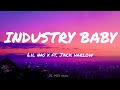 Lil nas x industry baby lyrics ft jack harlow