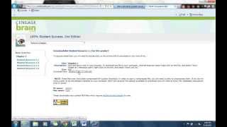 Cengage Brain Student Resource Access