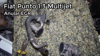 Anular EGR  Fiat Punto 188 1.3 JTD Multijet