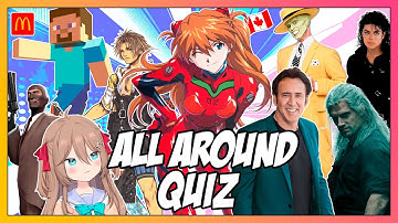All Around Quiz #5 - Anime Openings, TV Shows Scenes, Music, Movies Scenes, Logos, and More!