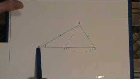 The Ambiguous Case - Trig Part 5 (Grade 11)