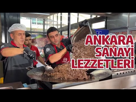 Ankara Sanayi Lezzetleri 2 | 25 Yıllık Köfteci, Sanayi Tostu, Gobit Sandviç