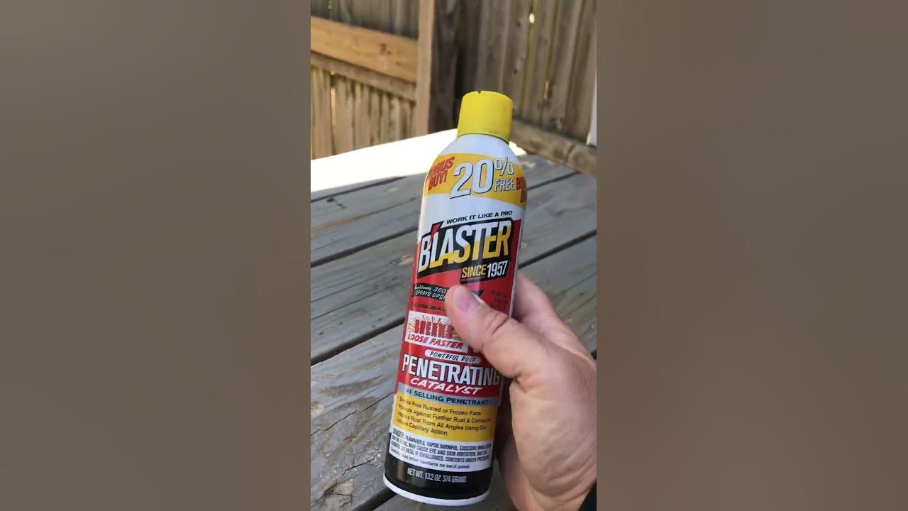 PB Blaster what you should know before using!! - YouTube