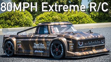 80MPH Arrma Infraction 1/7 RTR Street Bash R/C Speed Run Truck