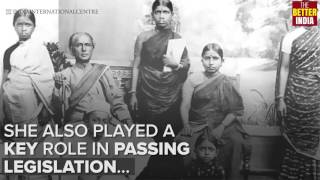 Dr Muthulakshmi Reddy - the first Indian woman member of a Legislative Council