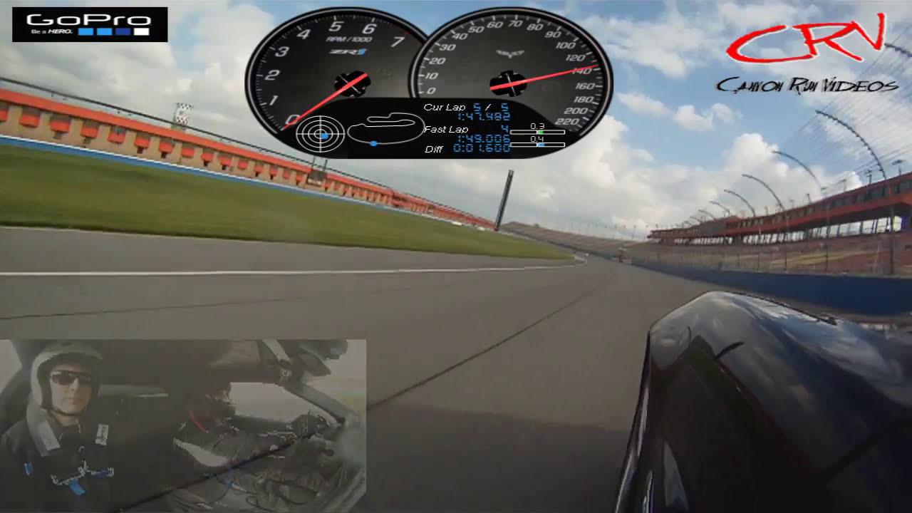 Gareth De Sanctis takes second place at the Corvette Challenge by Speed Ventures Auto Club Speedway