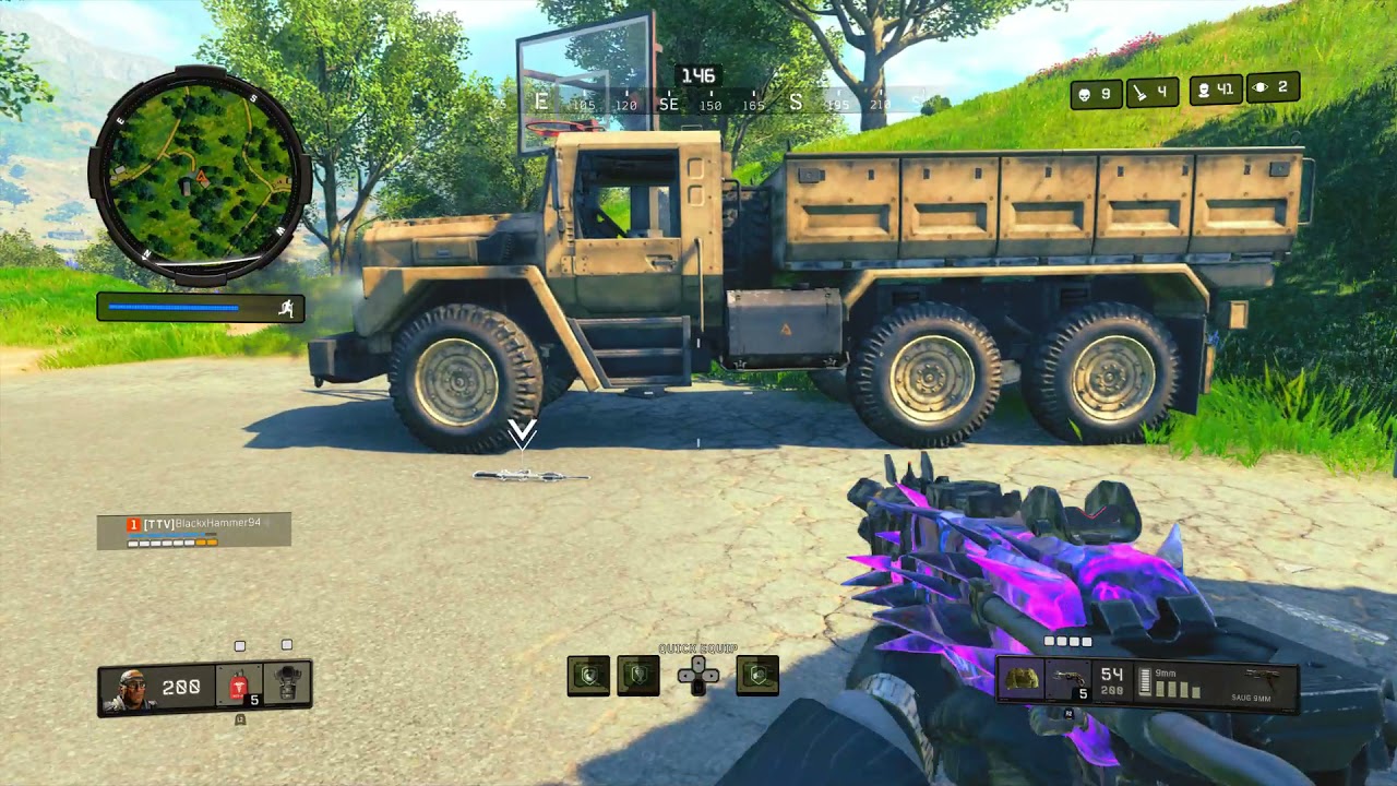 COD Blackout | Solo Quad with 21 kills - Sad ending