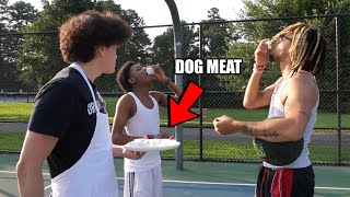 Feeding People Dog Meat Samples Prank!