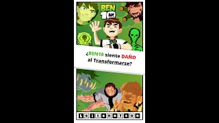 ¿BEN siente daño al transformarse? #shorts #ben10 #omnitrix