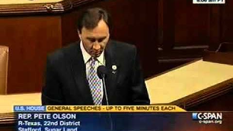 Rep. Olson (R-TX) on Keystone XL pipeline