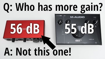 99 % of people get this wrong!!!  Audio Interface Gain is not what you think!