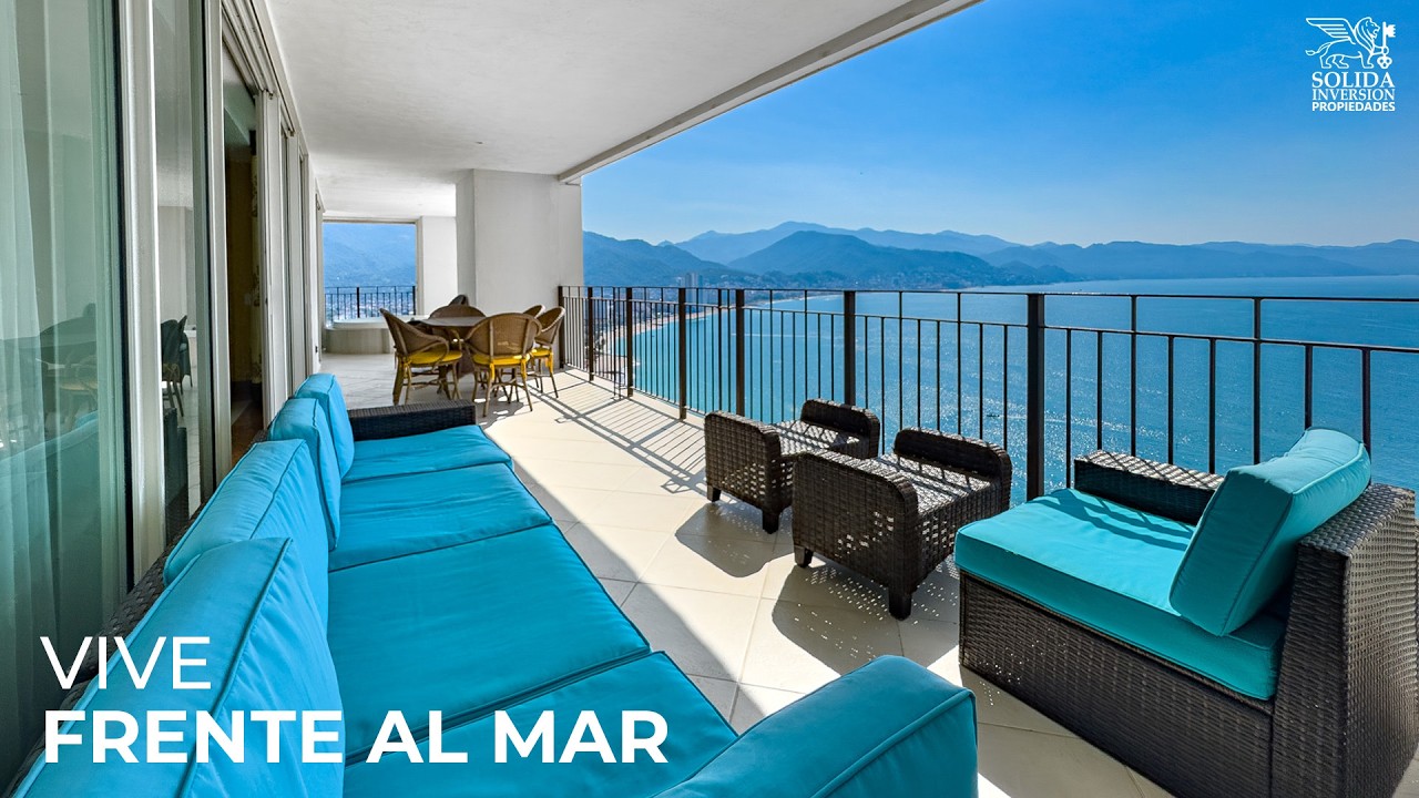 DEPARTAMENTO A PIE DE PLAYA 🏖️ (Grand Venetian - Puerto Vallarta)