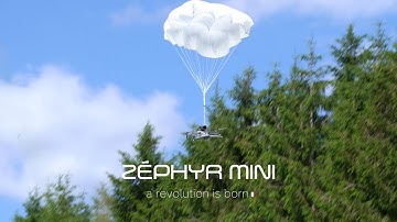 Testing:  Parachute deployment Zephyr Mini (Universal Drone Parachute)