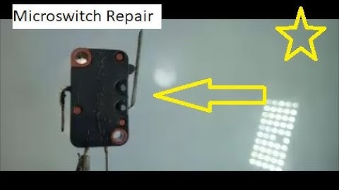 Microswitch Repair