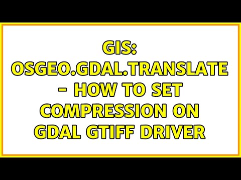 GIS: osgeo.gdal.Translate -