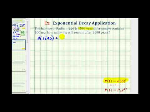 Exponential Decay App